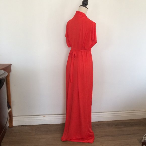 French Connection Jersey Maxi Dress US 12 - Picture 3 of 10